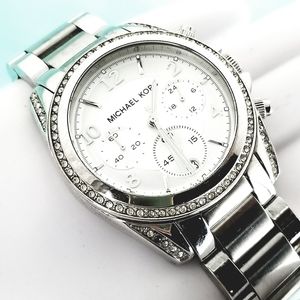 Michael Kors Blair MK5165 Womens Chronograph Silve